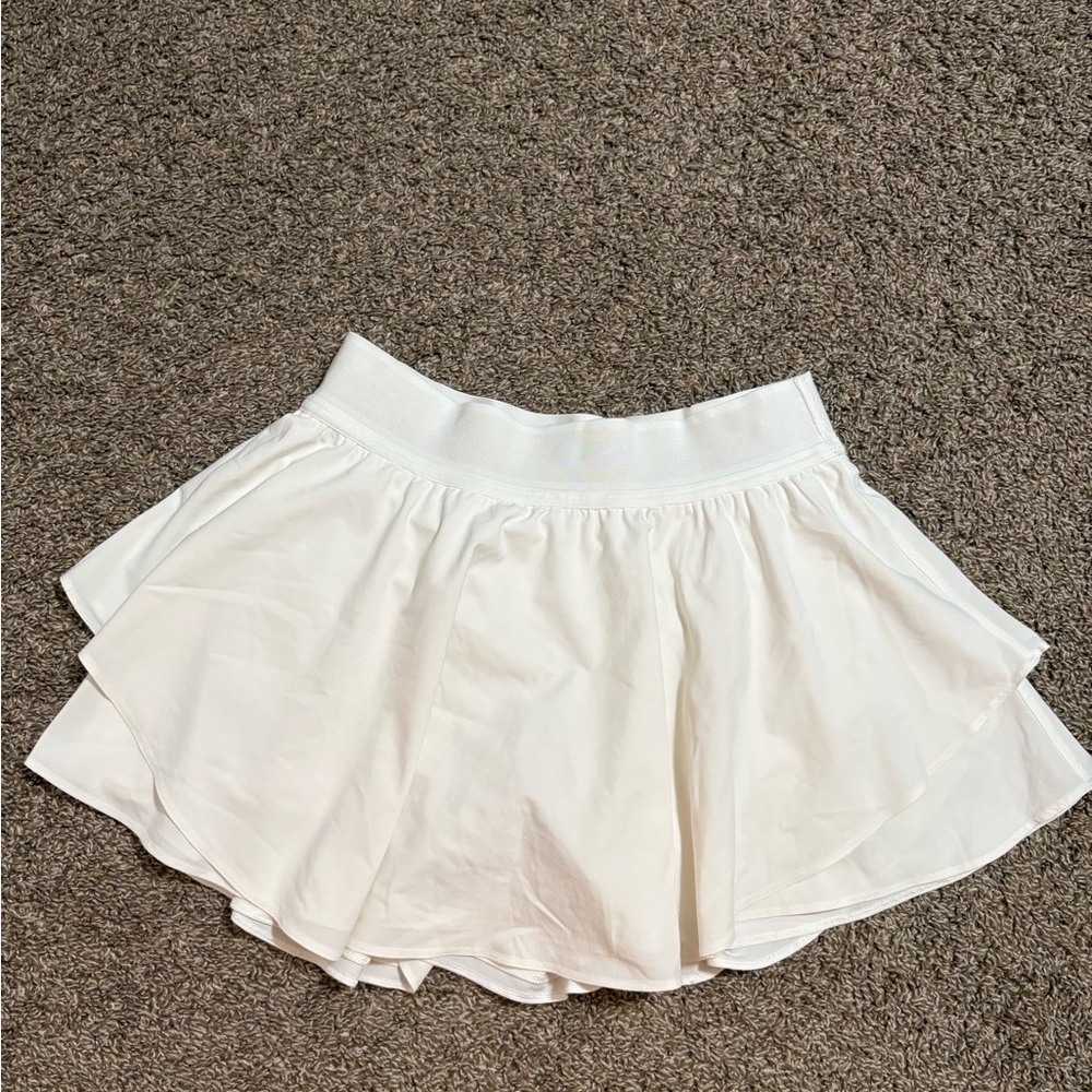 Lululemon Court Rival High Rise Skirt - White - Picture 6 of 8